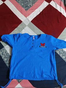 Blue Graphic T-Shirt