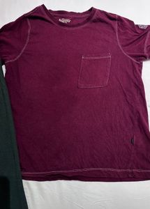 combo tshirt and wide leg trouser