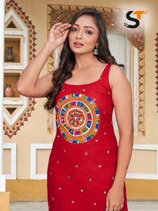 Super Comfortable and Smooth Fabric Long Kurti