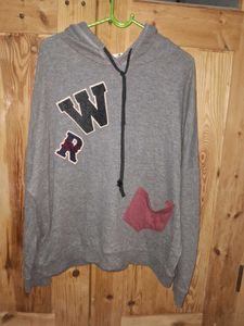 Gray Graphic Hoodie