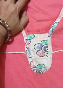 Floral Print Night Wear Tshirt