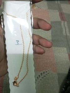 Gold Rose Pendant Necklace