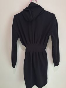 Black Hoodie Dress