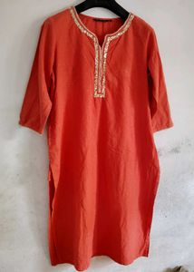 Embellished Kurti melange Brand Size Issues