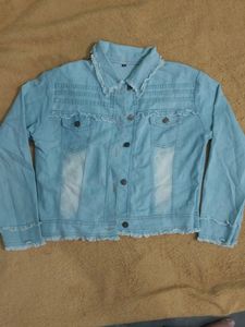 Denim Jeasn Jacket. L size