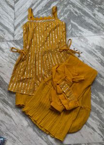 Sparkling Yellow Kurta Set