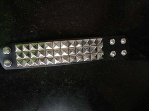 Edgy Studded Punk Rock Bracelet