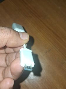 White USB OTG Adapter Cable of1