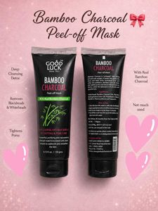 Good Luck Bamboo Charcoal Peel-off Mask