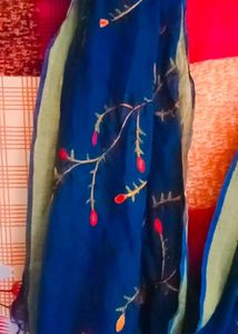 Beautiful Navy Blue Coloured Duppata