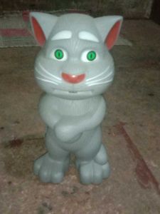 Talking Tom Cat Toy[if touch 1 ear song come)