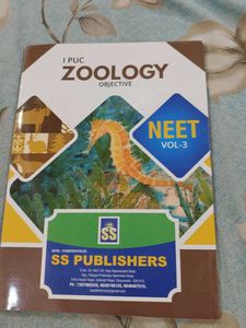 NEET Zoology Objective Vol-3 Book