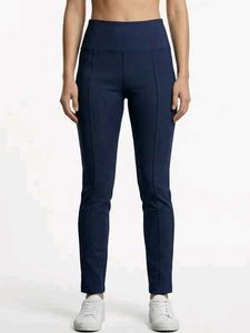 Navy blue sculpt pants