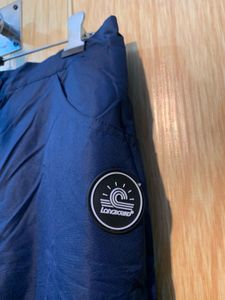 Navy Blue Parachute Pants