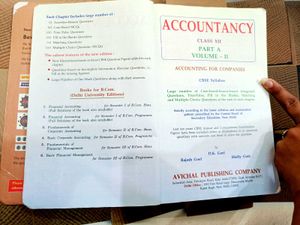 CBSE Class XII Accountancy book