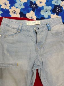 Light Wash Denim Jeans