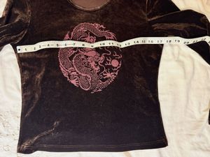 Vintage Velvet Imported Top