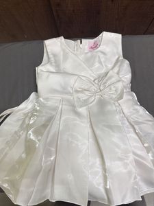Elegant White Party Dress