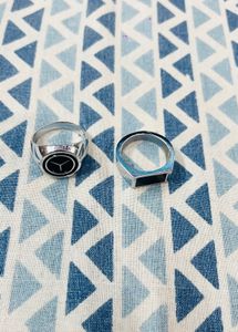 Men's Silver Ring Set