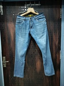 Men's Slim Fit Blue Denim Jeans