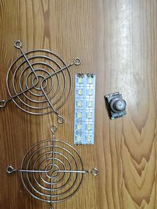 Computer Fan Grills & LED Lights