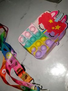Unicorn Fidget Pop Purse