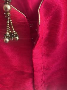 Stunning Pink Embroidered Blouse