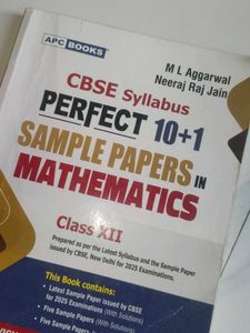 CBSE Perfect Sample Papers Mathematics Class XII