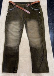 ♨️Semantic Design Corduroy FadedPunk Style