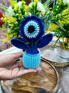 Handmade Evil Eye Flower Decor