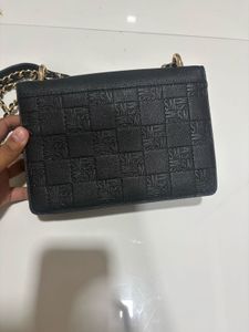 Steve Madden Black Chain Bag