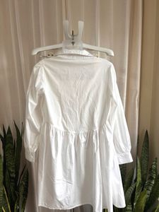 Imported Chic cotton White Dress