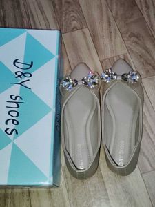 Elegant Beaded Ballet Flats branded shoes