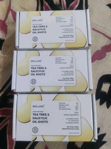 Brillare Tea Tree & Salicylic Oil Shots (3 Pack)