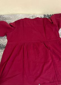 Akkriti By Pantaloons Embroidered Pink tunic