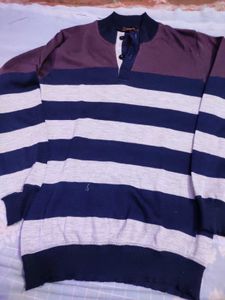 Striped Knit Sweater