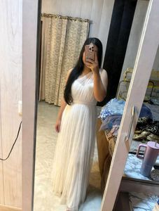 Free shipping 🫶Elegant Off-Shoulder Tulle Gown