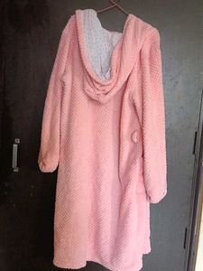 Soft Pink Plush Robe