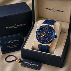 ULYSSE NARDIN SKELETON – BOLD BLUE LUXURY EDITION