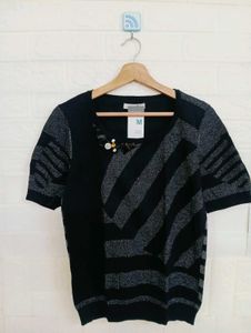 Striped Short Sleeve Top