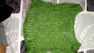Chic Green Knit Cardigan