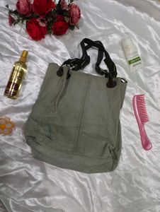 Stylish Grey Tote Bag