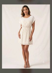 Chic Polka Dot Mini Dress