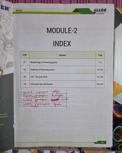 Allen Pre-Medical Biology Books Set