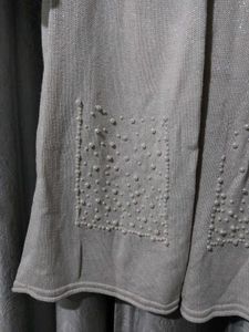 Elegant beaded Knit Cardigan
