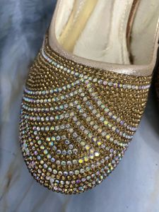 Sparkling Crystal Embellished Heels