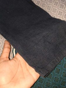 Embroidered Blue Kurta soft garba inspo