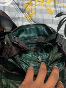 Stylish Green Crossbody Bag