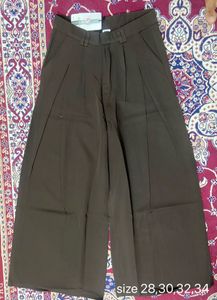 Stylish Brown Palazzo Pants