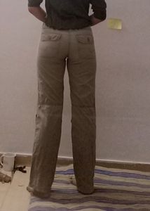 Khaki Grey Cargo Pant